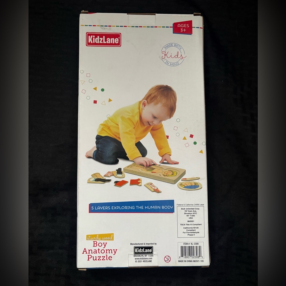 Boy Anatomy Puzzle - Picture 4 of 8